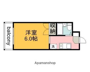 第二杉原ビル【202号室】の間取り