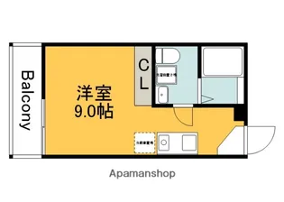 広島県廿日市市下平良1丁目【アパート】の間取り