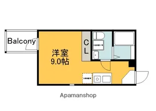 広島県廿日市市下平良1丁目【アパート】の間取り