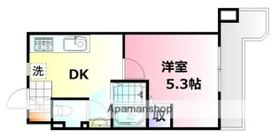 広島県広島市南区出汐3丁目【マンション】の間取り