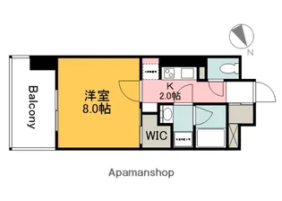 広島県広島市西区南観音3丁目【マンション】の間取り