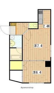 ウイング宝町フォース【5階】の間取り