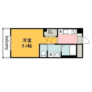 サウザンドグラス【1階】の間取り