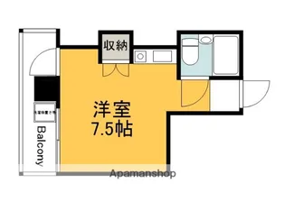 絹谷ビル【201号室】の間取り