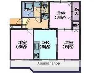 広島県廿日市市大東【マンション】の間取り