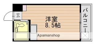 広島県広島市西区大宮1丁目【マンション】の間取り