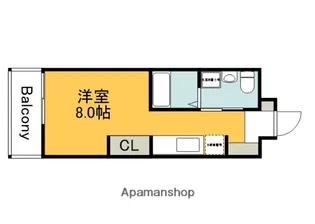 COLLINA山根町【3階】の間取り