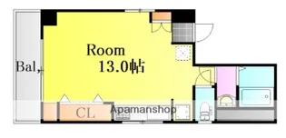 広島県広島市南区的場町1丁目【マンション】の間取り