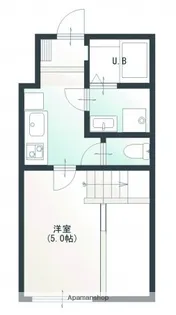 広島県広島市東区戸坂出江2丁目【アパート】の間取り