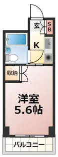 ヤスダ第2ビル【303号室号室】の間取り