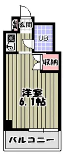 ヤスダ第2ビル【306号室号室】の間取り