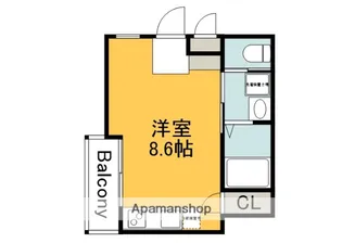 広島県広島市安佐南区長束5丁目【アパート】の間取り