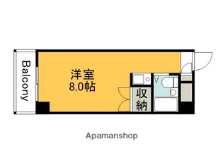 広島県広島市安佐南区長束西2丁目【マンション】の間取り