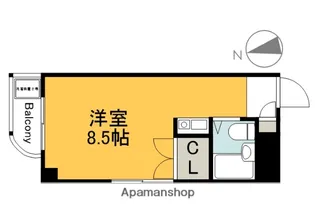 広島県広島市安佐南区長束西2丁目【マンション】の間取り