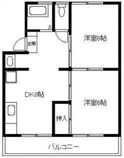 HMA B.L AITA【103号室号室】の間取り