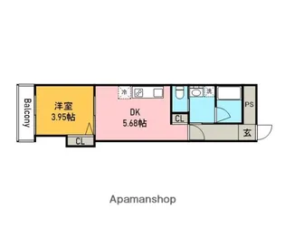 広島県廿日市市阿品3丁目【アパート】の間取り