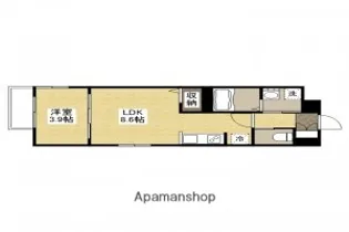 月光江波東参番館【3階】の間取り