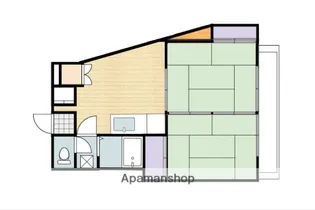 広島県広島市佐伯区利松2丁目【マンション】の間取り
