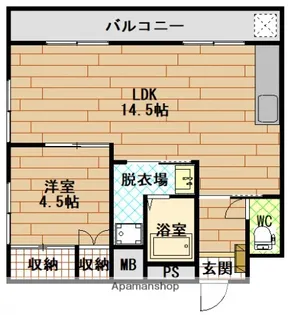 第6タナカビル【2階】の間取り