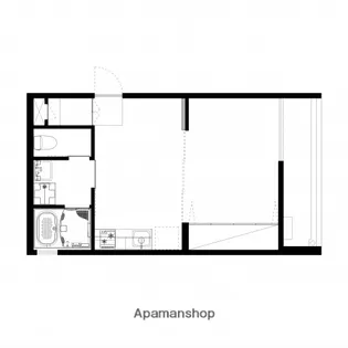広島県広島市安佐南区上安2丁目【アパート】の間取り