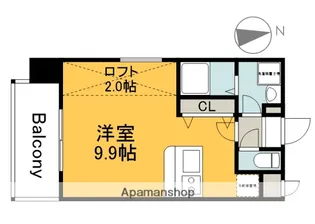 広島県広島市西区井口5丁目【マンション】の間取り