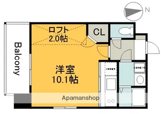 広島県広島市西区井口5丁目【マンション】の間取り