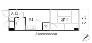 広島県広島市東区中山上2丁目【マンション】の間取り