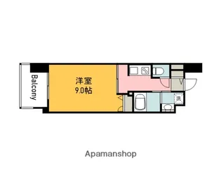 広島県広島市南区大須賀町【マンション】の間取り