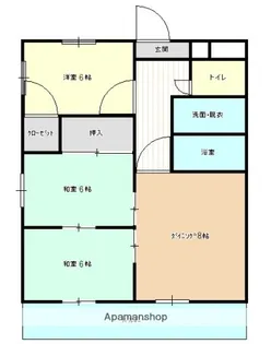 広島県広島市安芸区矢野東7丁目【マンション】の間取り