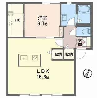 広島県広島市東区馬木7丁目【アパート】の間取り