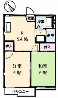 神田レジデンス【1階】の間取り