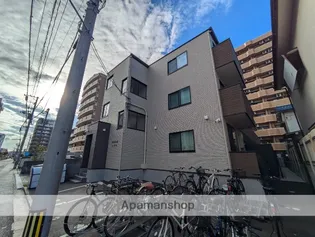 広島県広島市南区西霞町【アパート】の外観