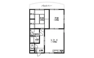 カルチェGP【106号室号室】の間取り