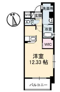 グレースコート【5階】の間取り