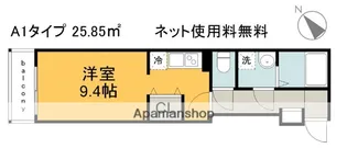 広島県廿日市市地御前1丁目【アパート】の間取り