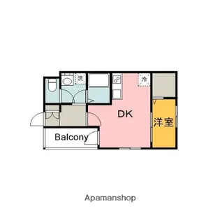 セブンプロート船越南3丁目【2階】の間取り