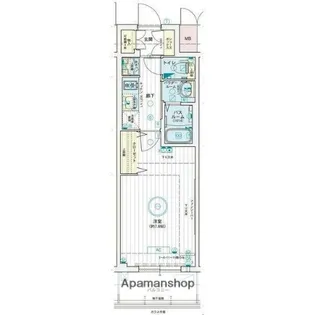 EC広島国泰寺(エステムコート広島国泰寺)【2階】の間取り