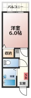 クレスト古市橋【303号室号室】の間取り