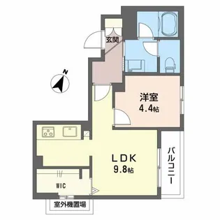 広島県広島市南区西蟹屋2丁目【マンション】の間取り
