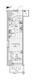 メイクス京橋川【3階】の間取り