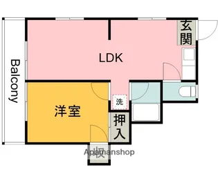 OKビル【3階】の間取り