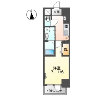 グランエッセ【4階】の間取り