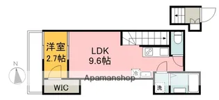 広島県広島市安佐南区長束6丁目【アパート】の間取り