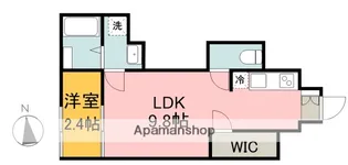 広島県広島市安佐南区長束6丁目【アパート】の間取り