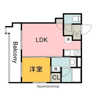 ETERNO江波【2階】の間取り