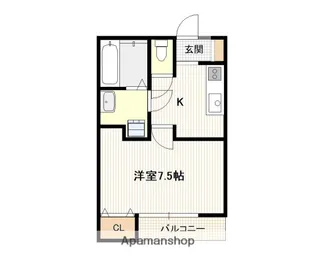 陽樹イブ【3階】の間取り