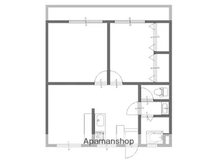 広島県広島市東区戸坂南2丁目【マンション】の間取り