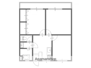 広島県広島市東区戸坂南2丁目【マンション】の間取り