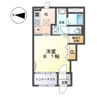 AMATERASU【1階】の間取り
