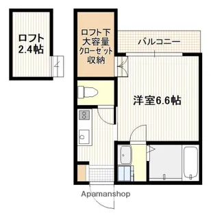 広島県広島市佐伯区五日市6丁目【アパート】の間取り